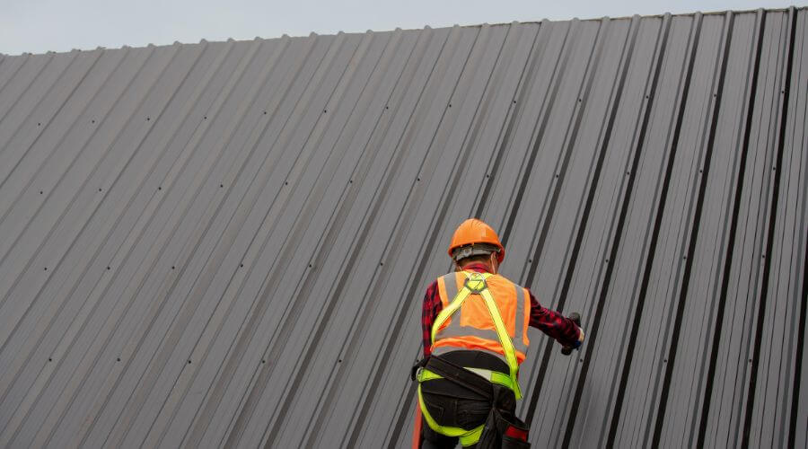Professional metal roof installation services in Wallace, SD